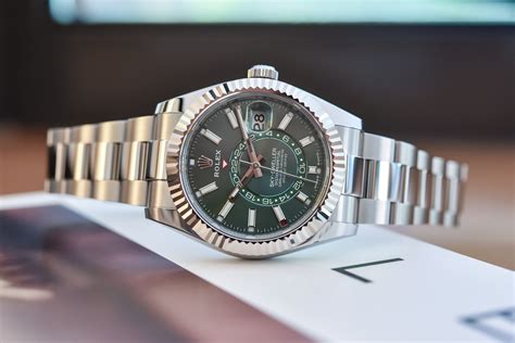 rolex sky dweller jubilee green|Rolex occasion sky dweller.